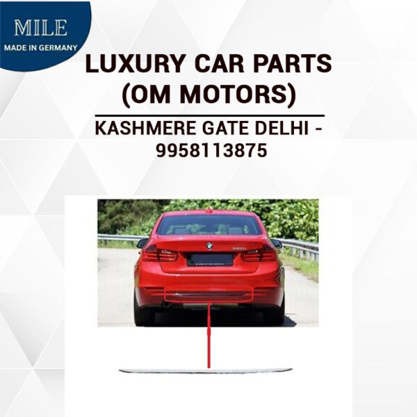 F30 Rear Bumper Centre chrome