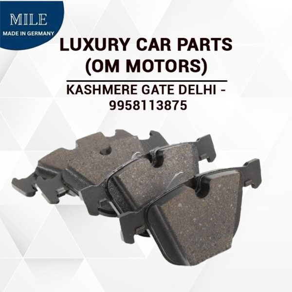 F02 Brake pads front and rear